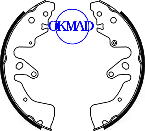 SUZUKI GRAND VITARA II Drum Brake shoes set FMSI:1623-S921 OEM:53200-65J01 FSB4034 GS8801 K9970